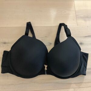 Torrid Padded Underwire Front Close Bra Black 42DD